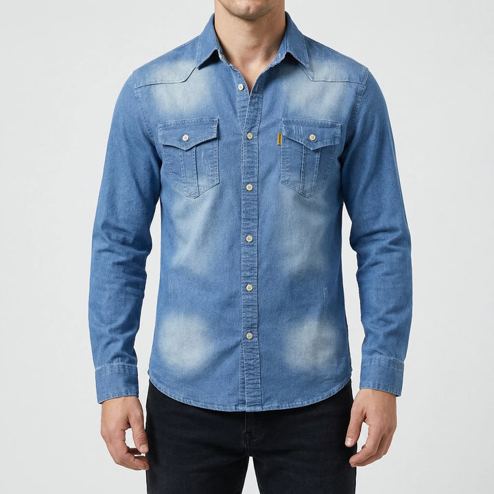 Wестrix - Classic Long Sleeve Denim Shirt