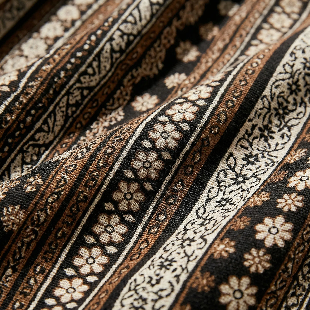 Wandrova - High-Waist Boho Harem Pants For Women
