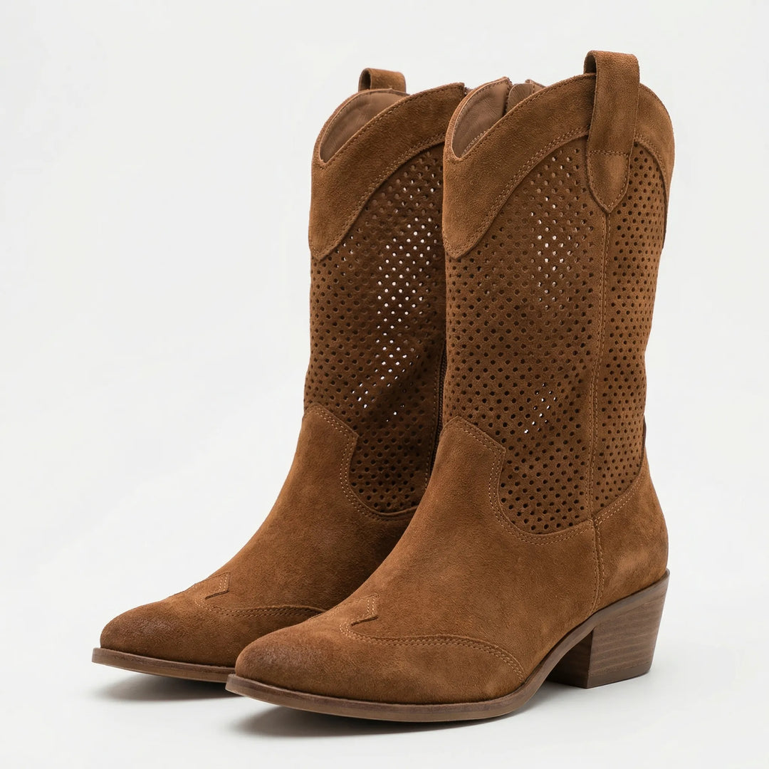 Westora - Mid-Calf Western Cowboy Boot
