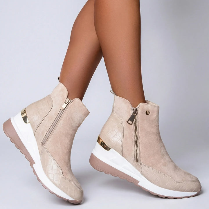 Zanella - Wedge Platform Women's Ankle Boot