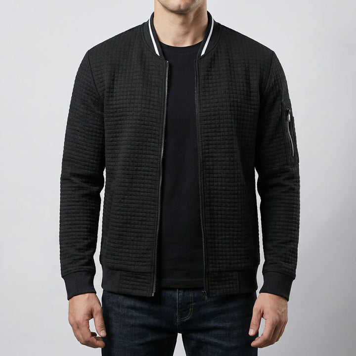 Zenvarn - Half-Zip Quilted Men's Pullover