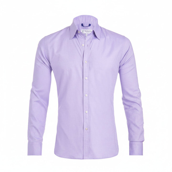 Slim Fit Pitkät Hihat Miehille