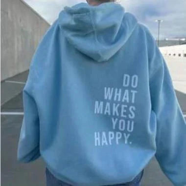 Inspire Huppari motivoivalla printillä naisille
