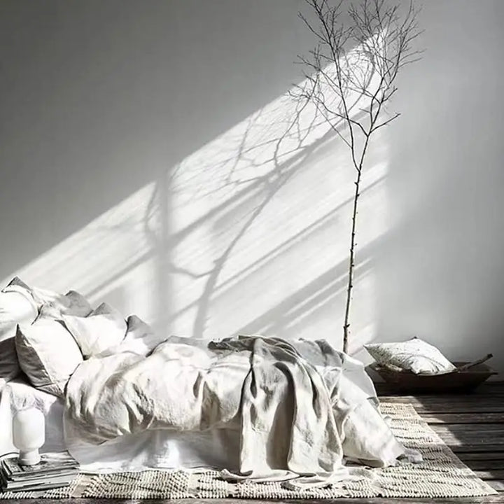 Ylelliset pellavaiset vuodevaatteet – BreezyLuxe