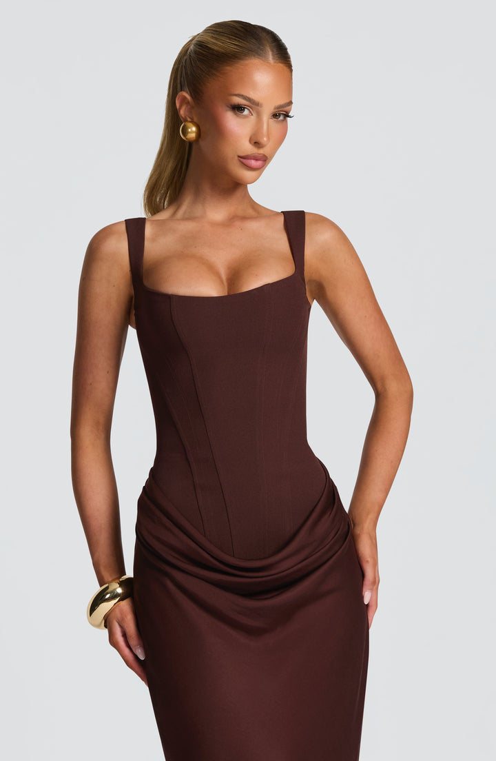 Indy bodycon-maksimekko
