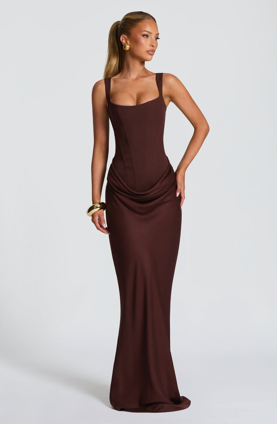Indy bodycon-maksimekko