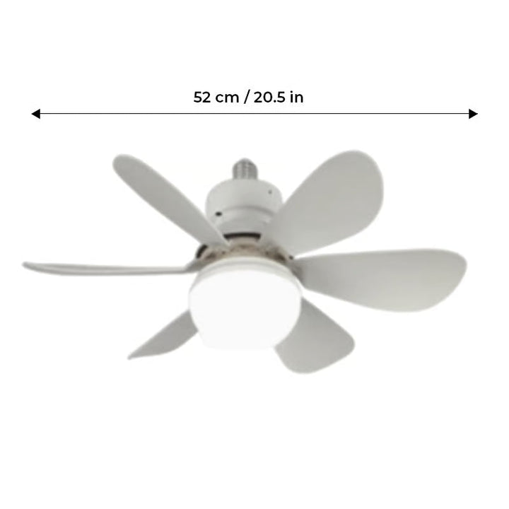 BreezeLux | 2-in-1-kattotuuletin valolla