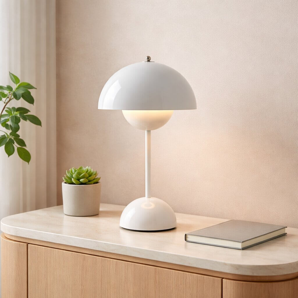 Design-pöytälamppu | LED-pöytälamppu | Yövalo | Himmennettävä ja langaton | Lumora
