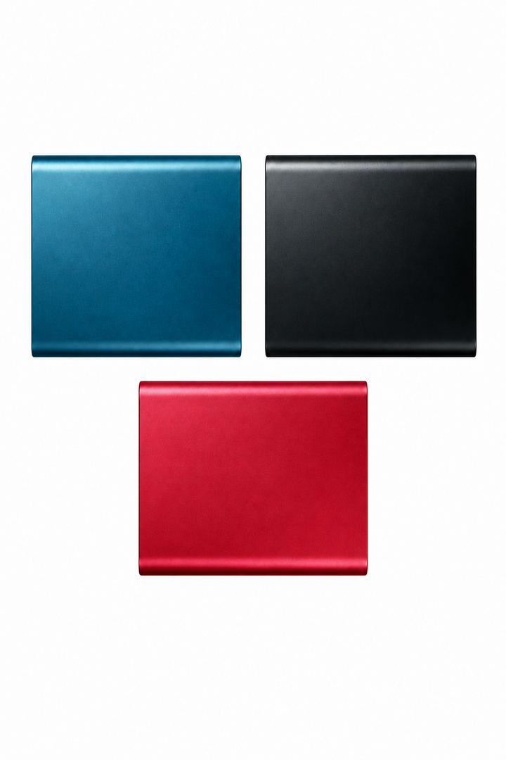 Ulkoinen SSD-levy 128 Tt, USB-C ja USB 3.1