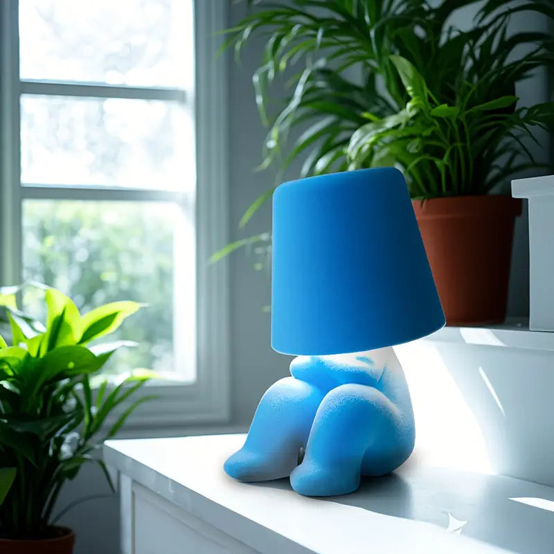 Lasten pöytävalaisin | Moderni lamppu | Yövalo | GlowFigur