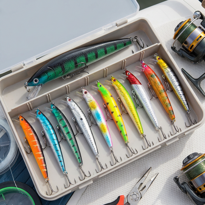 10-osainen Kova Minnow Viehesetti