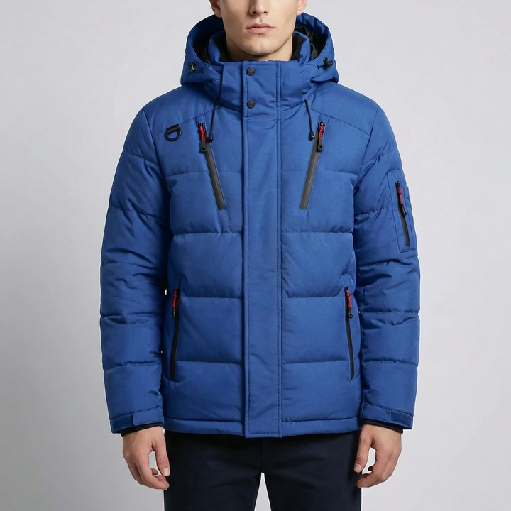 Eristetty Huppuparka Miehille