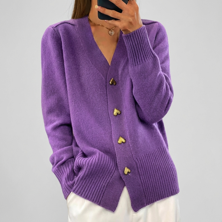 Lämpö, Eleganssi ja Ajaton Naisellinen Viehätys Cardigan