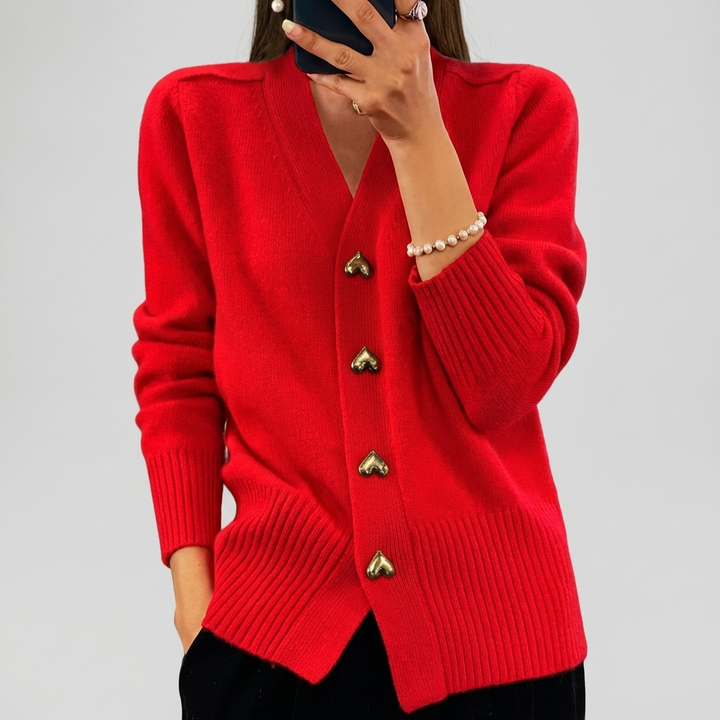 Lämpö, Eleganssi ja Ajaton Naisellinen Viehätys Cardigan