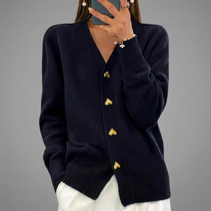 Lämpö, Eleganssi ja Ajaton Naisellinen Viehätys Cardigan