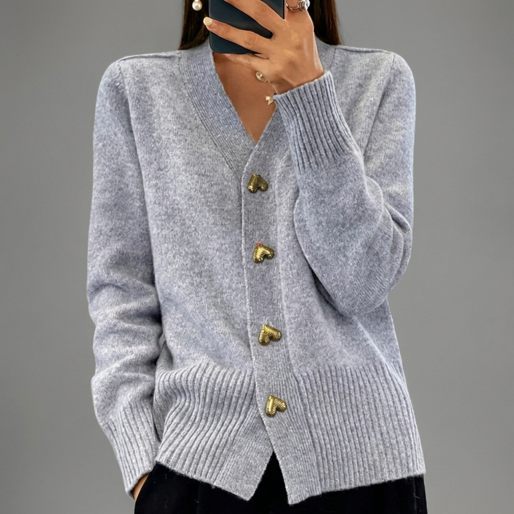 Lämpö, Eleganssi ja Ajaton Naisellinen Viehätys Cardigan