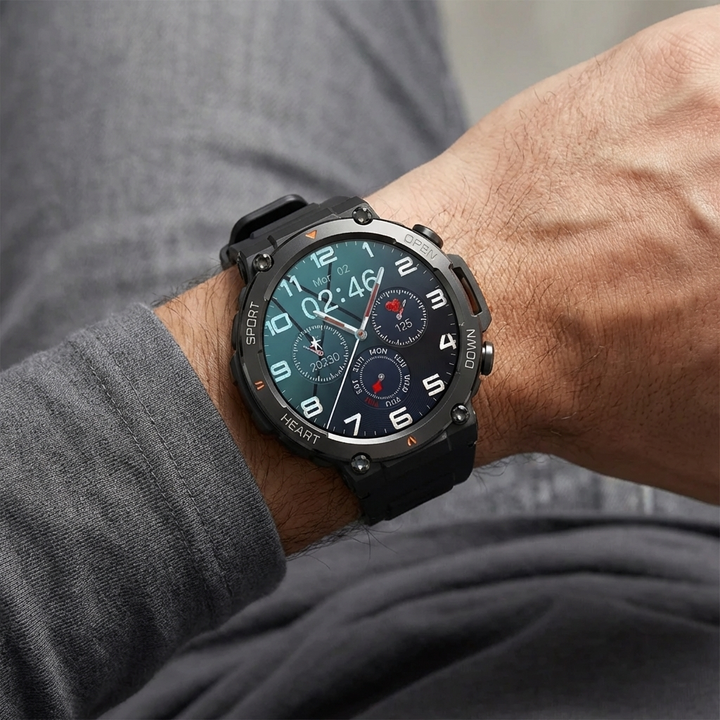 44mm Urheiluälykello Amoled-näytöllä