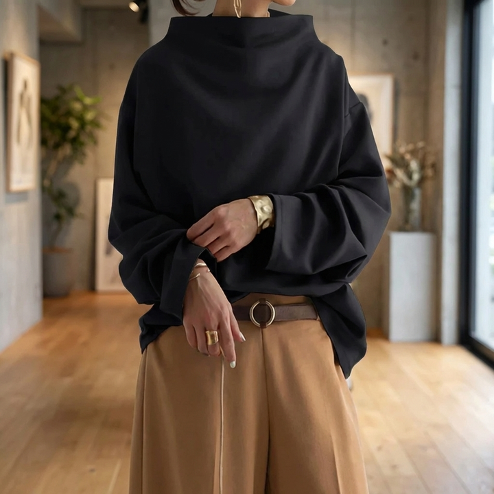 Minimalistinen Loose-Fit Top Naisille