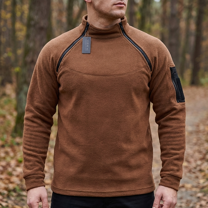 Tuulenpitävä miesten fleece-paita