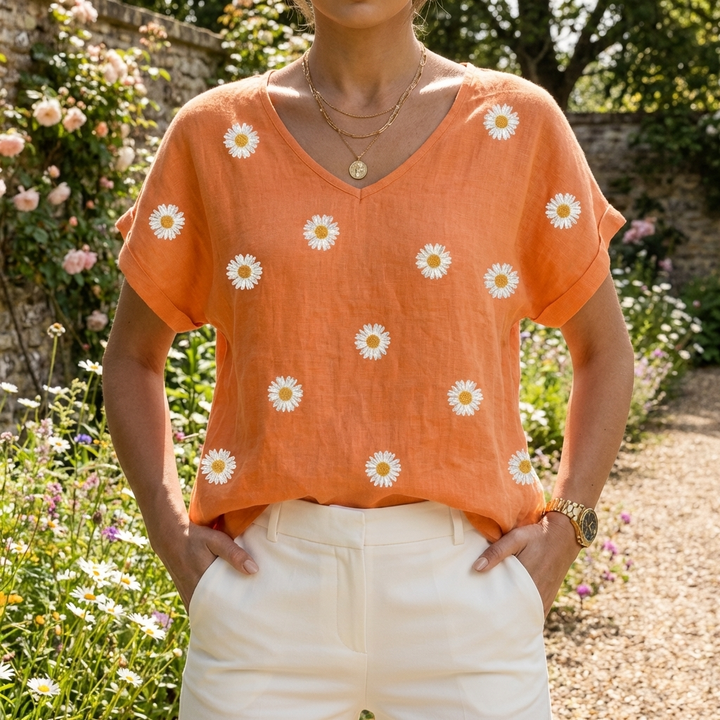 Vapaa V-kaula Blouse Naisille