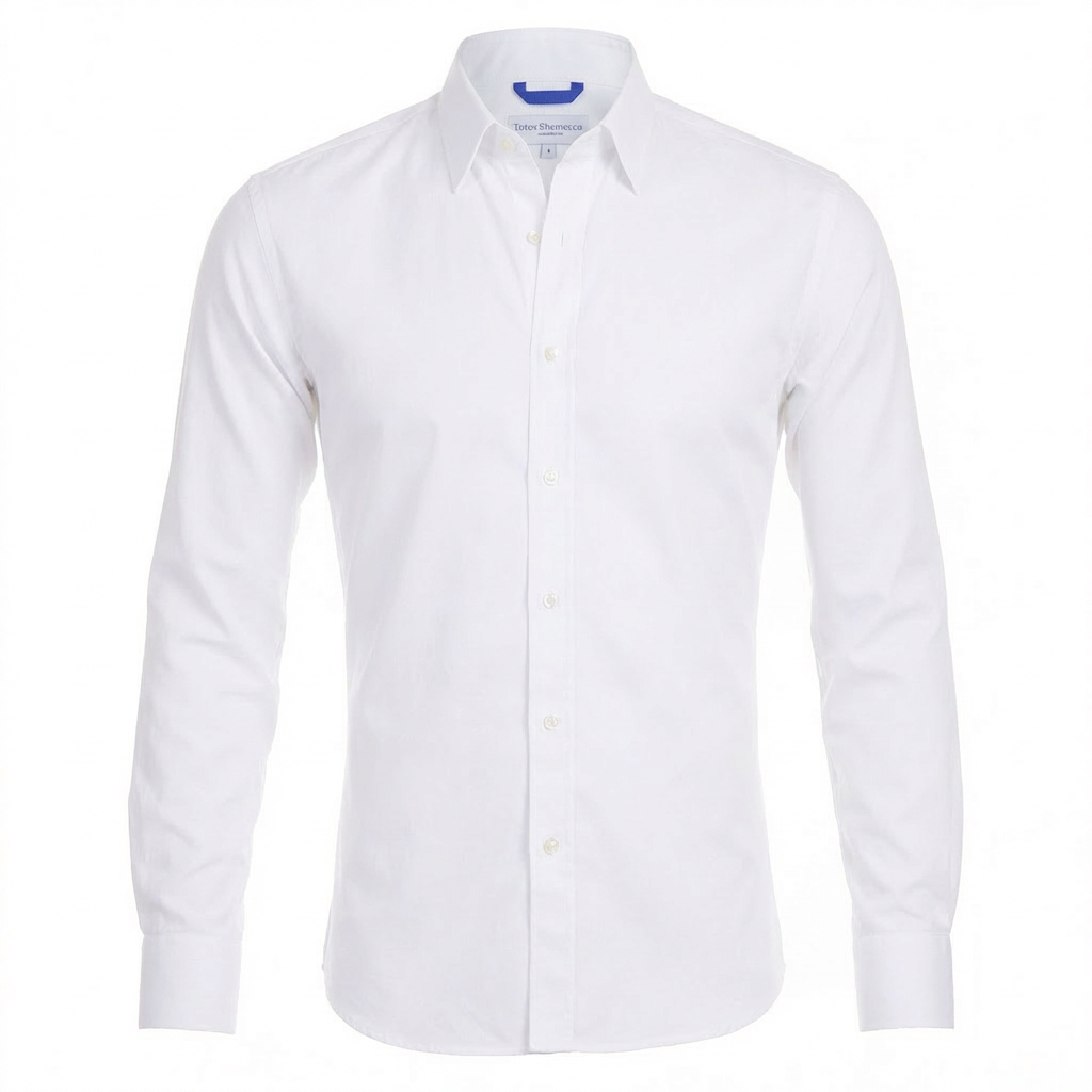 Slim Fit Pitkät Hihat Miehille