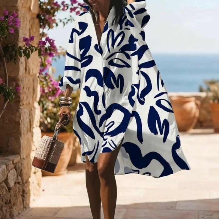 Naisten Yli-Koon Kesämekko Boho Kuvioilla