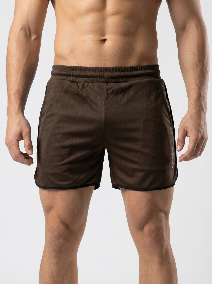 Slim-Fit Elastinen Vyötäröuimapuku Miehille