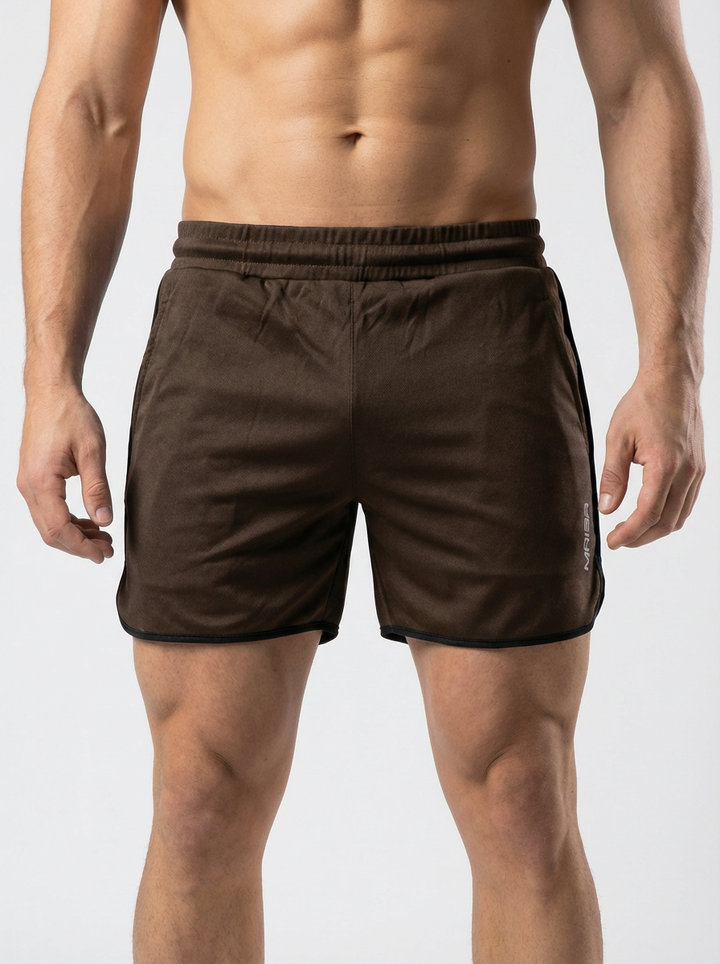 Slim-Fit Elastinen Vyötäröuimapuku Miehille
