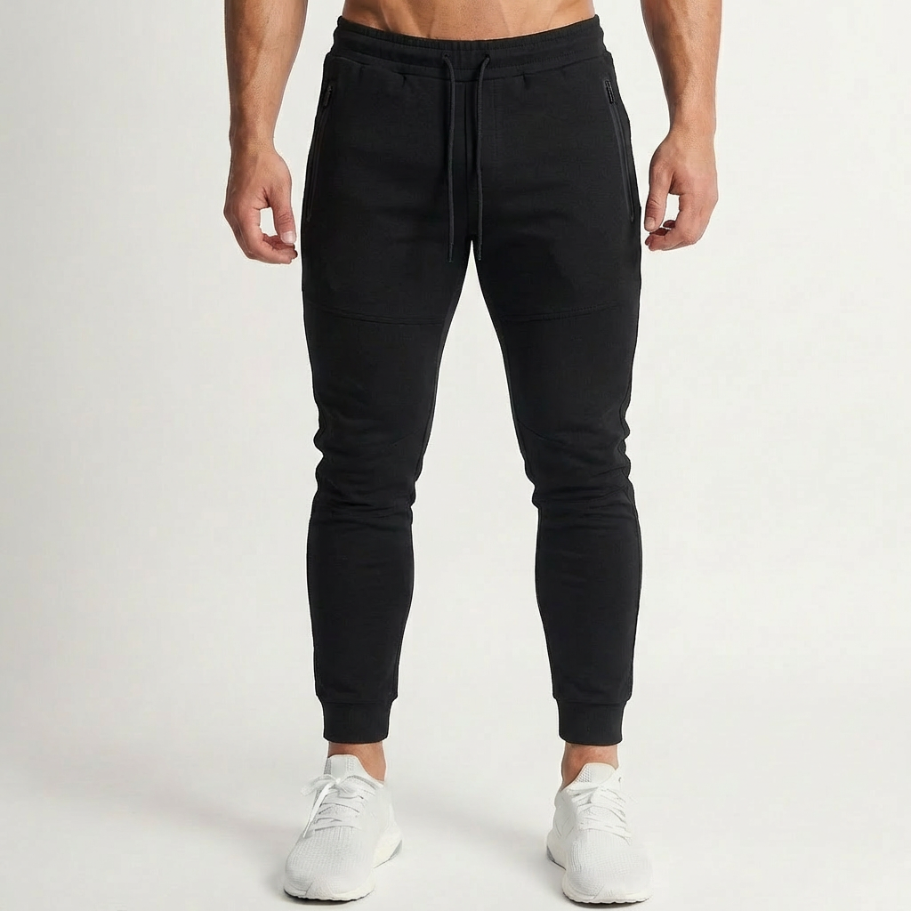 Slim Fit Tapered Jogger-housut Miehille