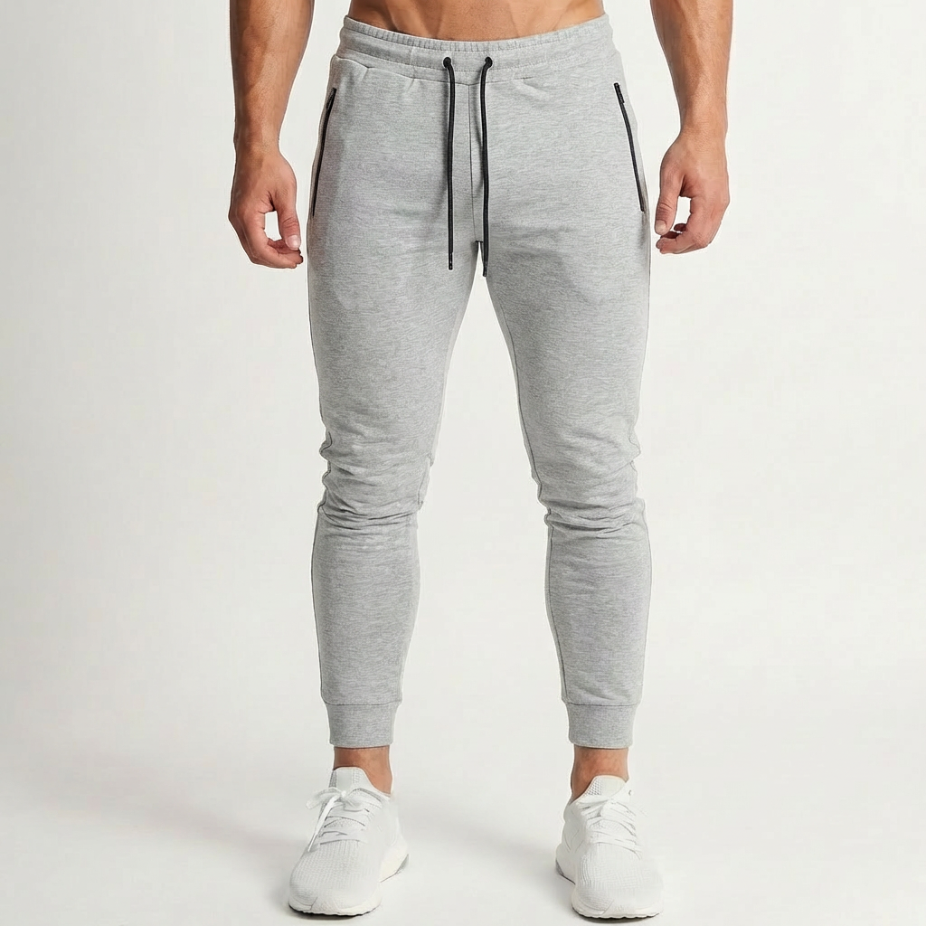 Slim Fit Tapered Jogger-housut Miehille