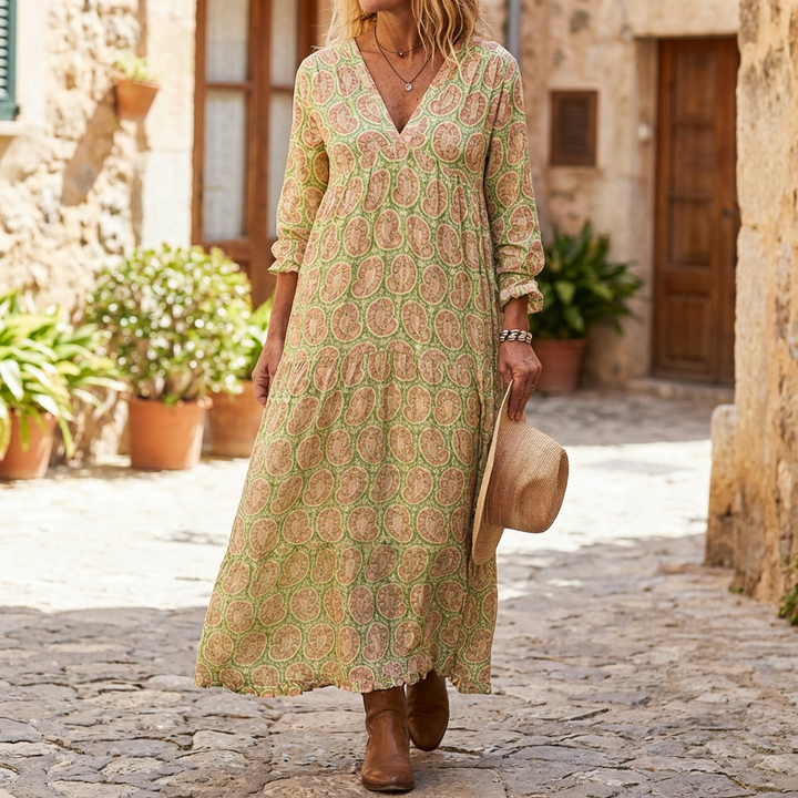 Bohowaves Geometrinen Maxi Mekko