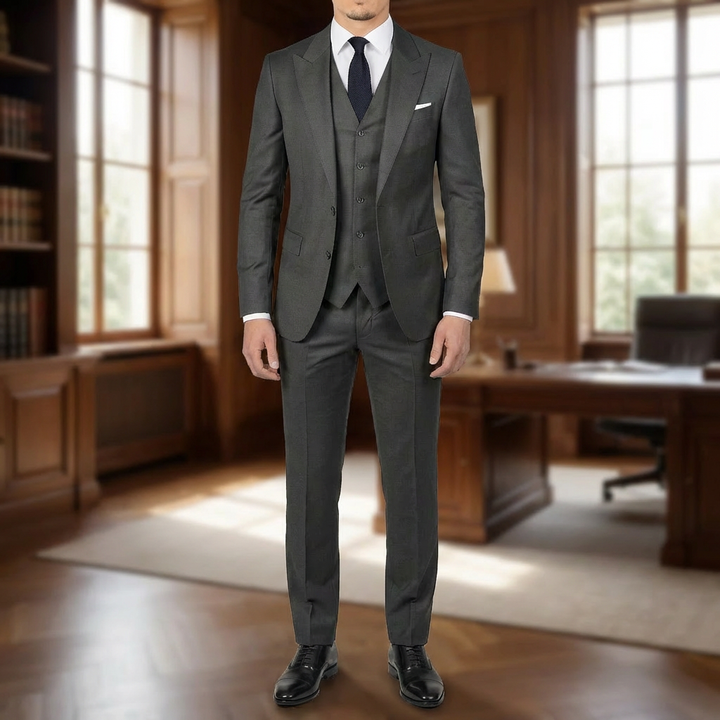 Slim-Fit 3-osainen virallinen puku