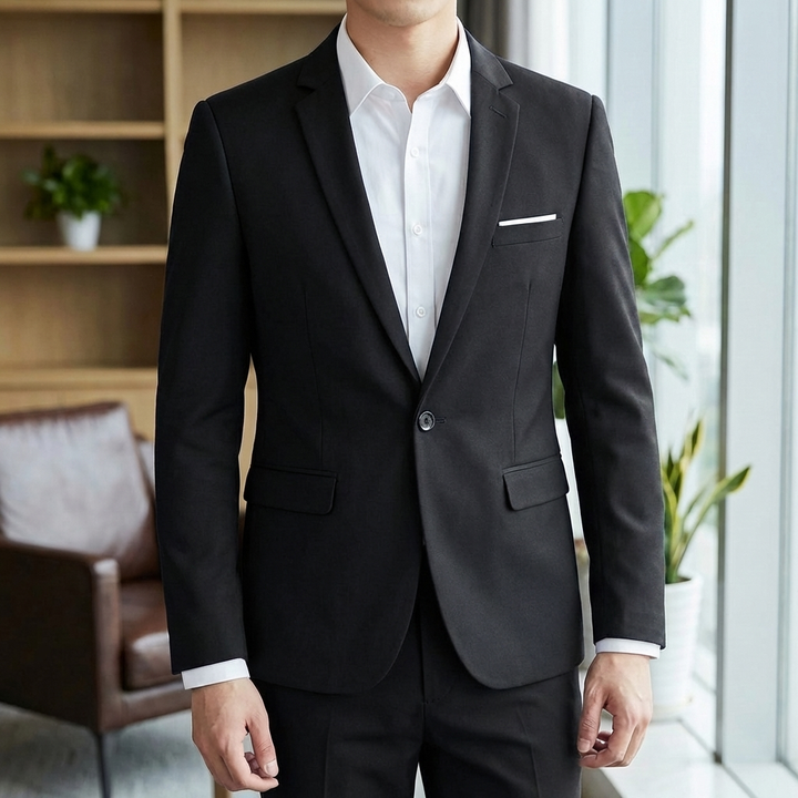 Slim Fit Liiketoimintapuku Miehille