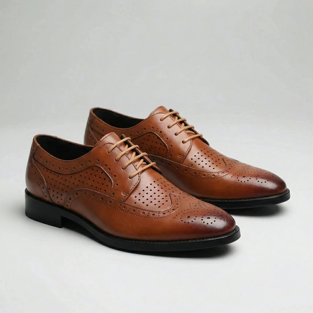 Klassiset Brogue Oxford Kengät Miehille