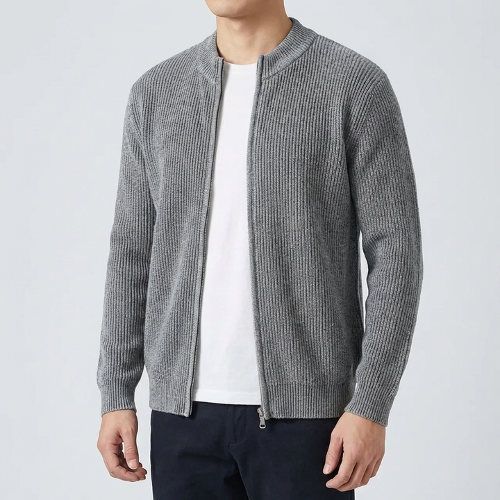 Lämmin ja Tyylikäs Neule Cardigan Miehille