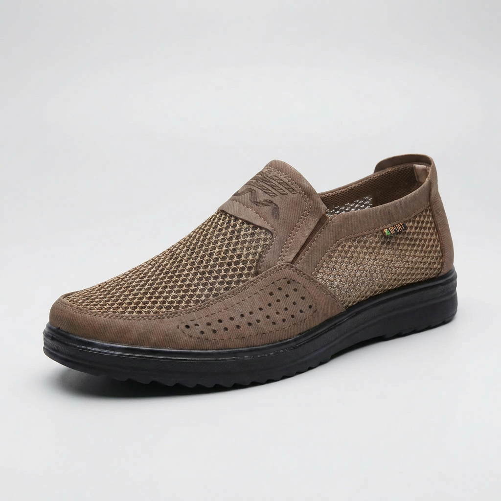 Ventiloitu Liukuvat Loaferit Miehille