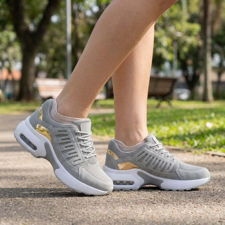 Leveä-istuvuus matalavartinen rento tennari