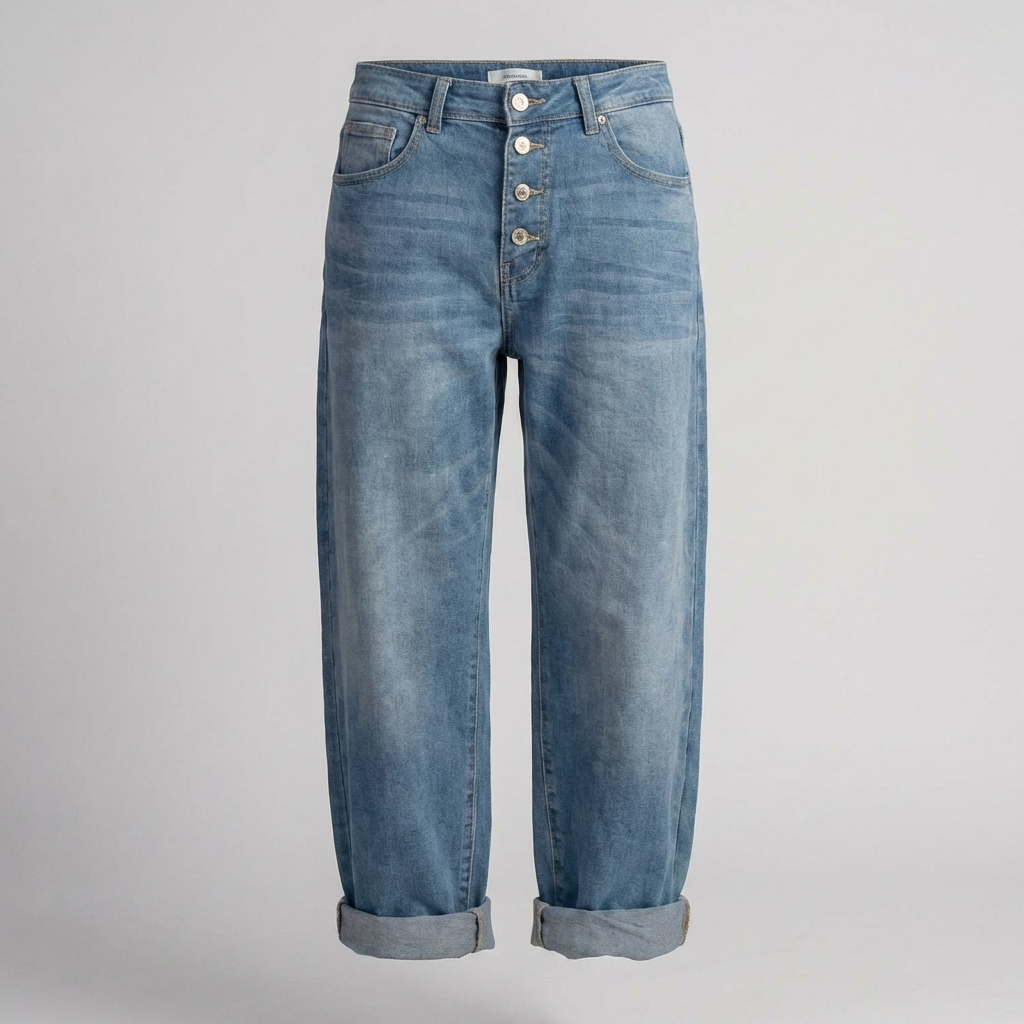 Leveät Jalat Naisten Farkut