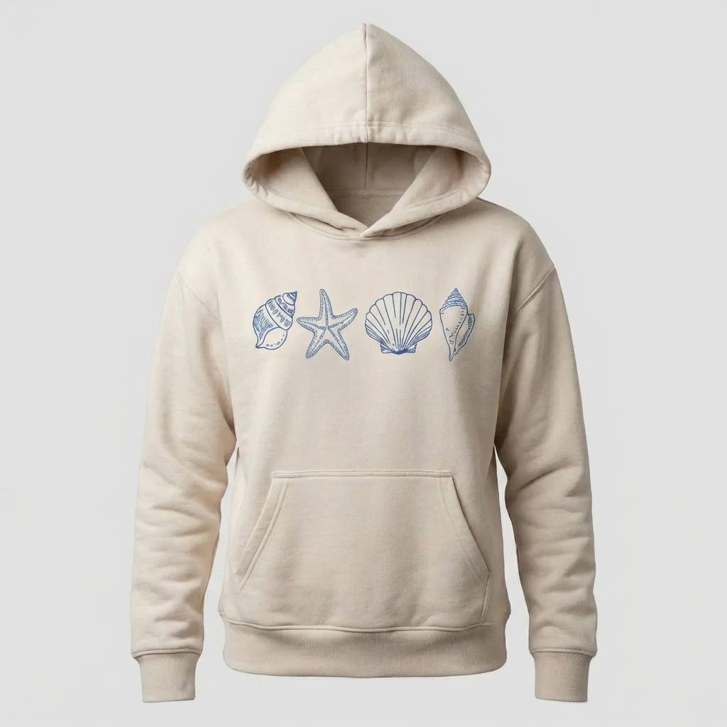 Naisten Merirosvo Kuvio Hoodie