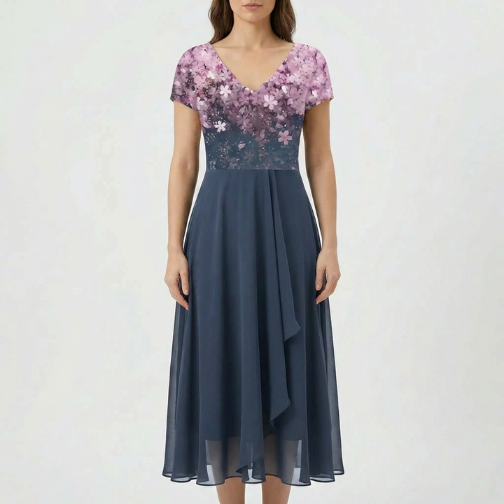 Kimalle Bodice Midi Mekko