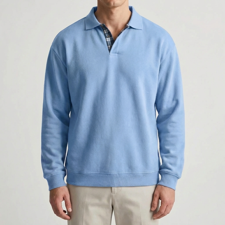 Pitkähiha kauluspaita pullover