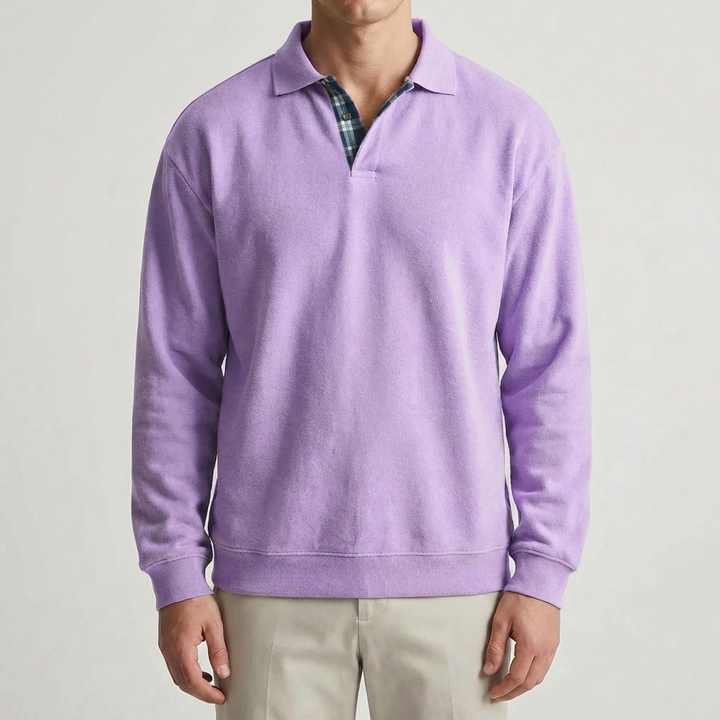 Pitkähiha kauluspaita pullover
