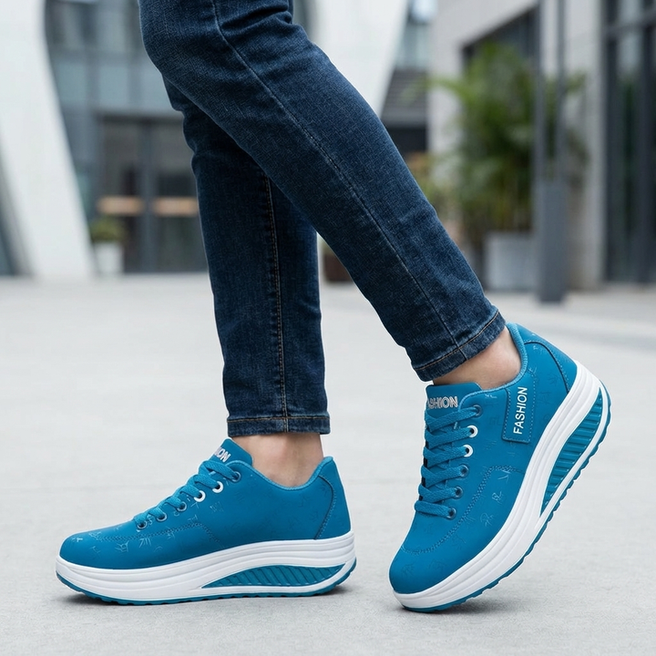 Nauhatettu Platform Sneaker Naisille