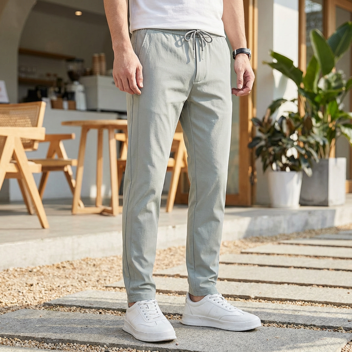 Pehmeät ja Mukavat Miesten Chino Housut