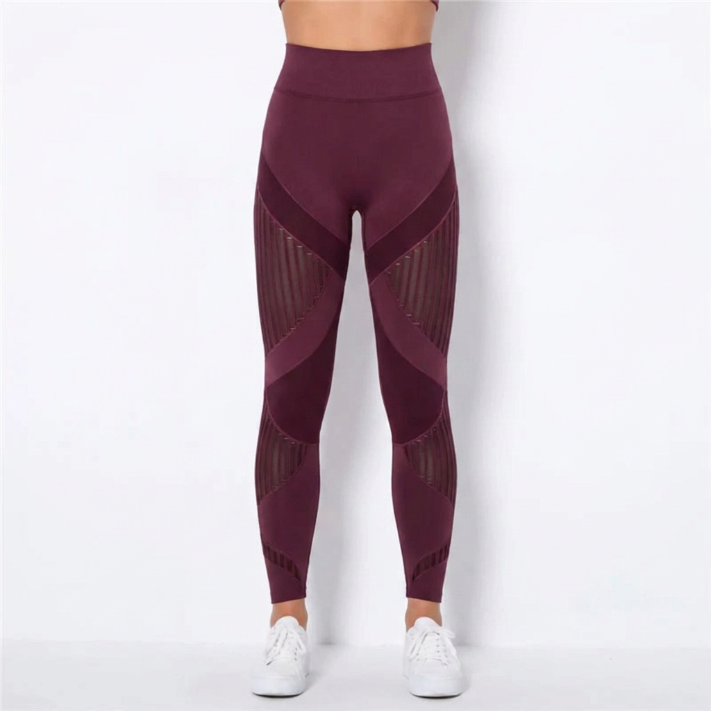 Muotoilevat Korkea-Vyötärö Saumatonta Legginsejä Naisille