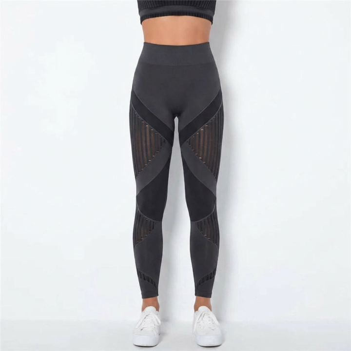 Muotoilevat Korkea-Vyötärö Saumatonta Legginsejä Naisille