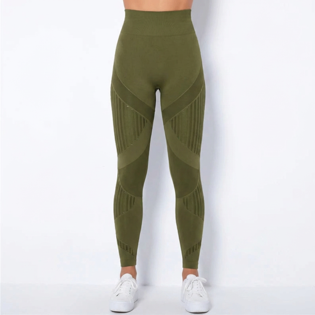 Muotoilevat Korkea-Vyötärö Saumatonta Legginsejä Naisille