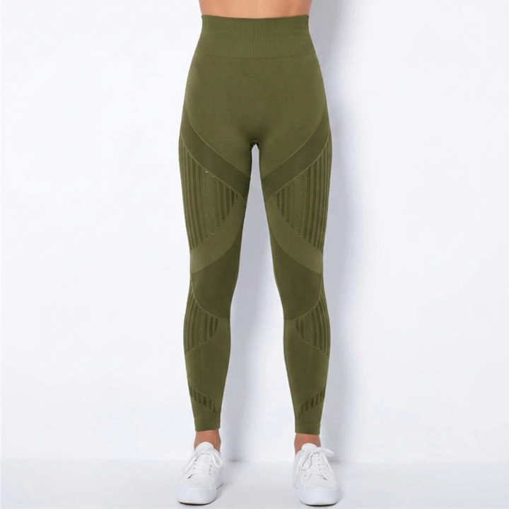 Muotoilevat Korkea-Vyötärö Saumatonta Legginsejä Naisille