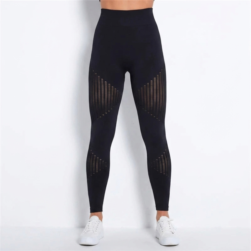 Muotoilevat Korkea-Vyötärö Saumatonta Legginsejä Naisille