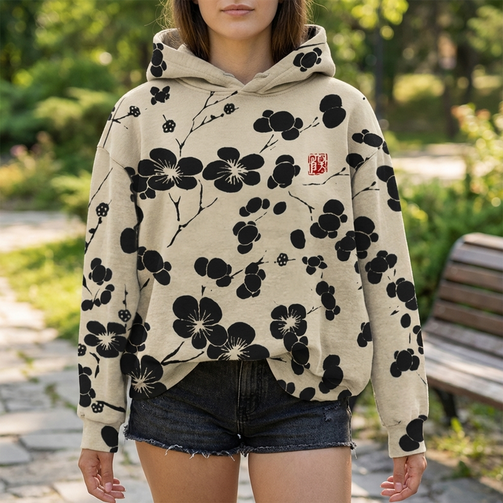 Kevyt Kukkakuosisweater Naisille